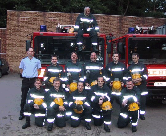 Sub Officer John Masters Retirement 21st June 2001