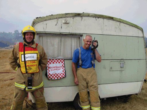 Retained Incident Command Unit in use.